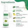 Ingredient of Neem aloe vera face wash