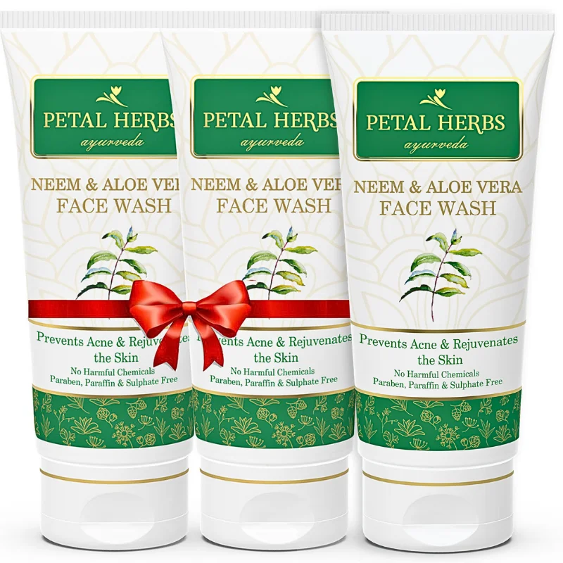 Shop Now & Say Goodbye to Acne: Petal Herbs Neem Aloe Vera